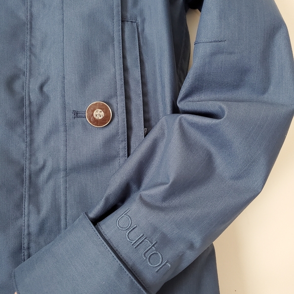 EUC Burton Blue Unity Snowboarding Jacket Size Small - Picture 5 of 15